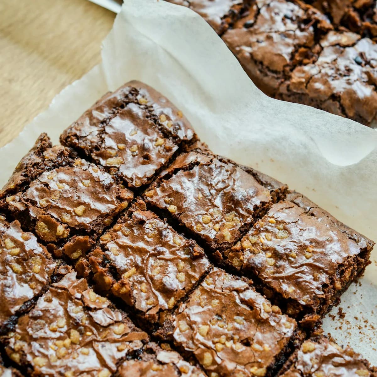 Double Chocolate Salted Caramel Brownies 6 Pack view 3