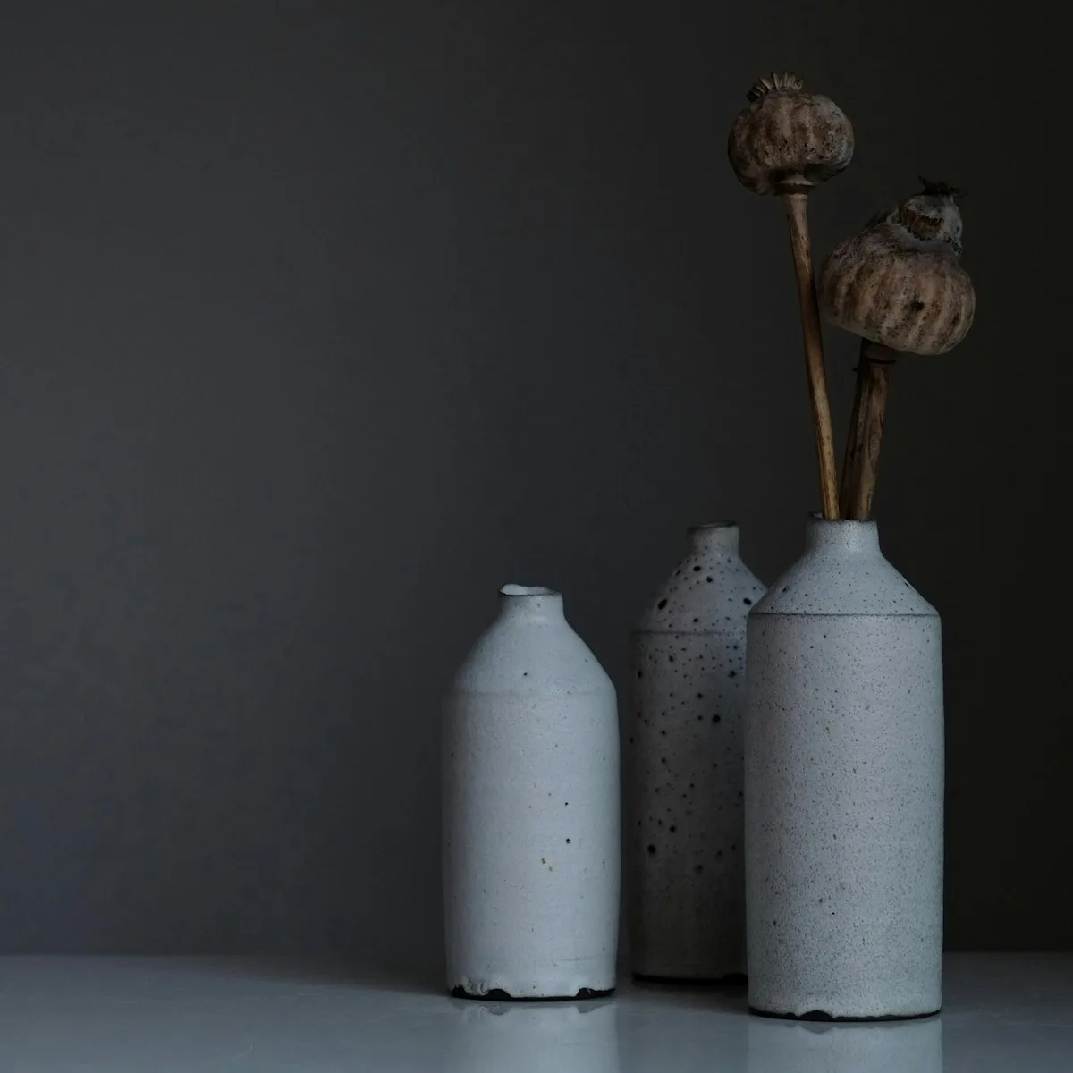 Artisan Wheel-Thrown Stoneware Coffee Mug - Sage view 3