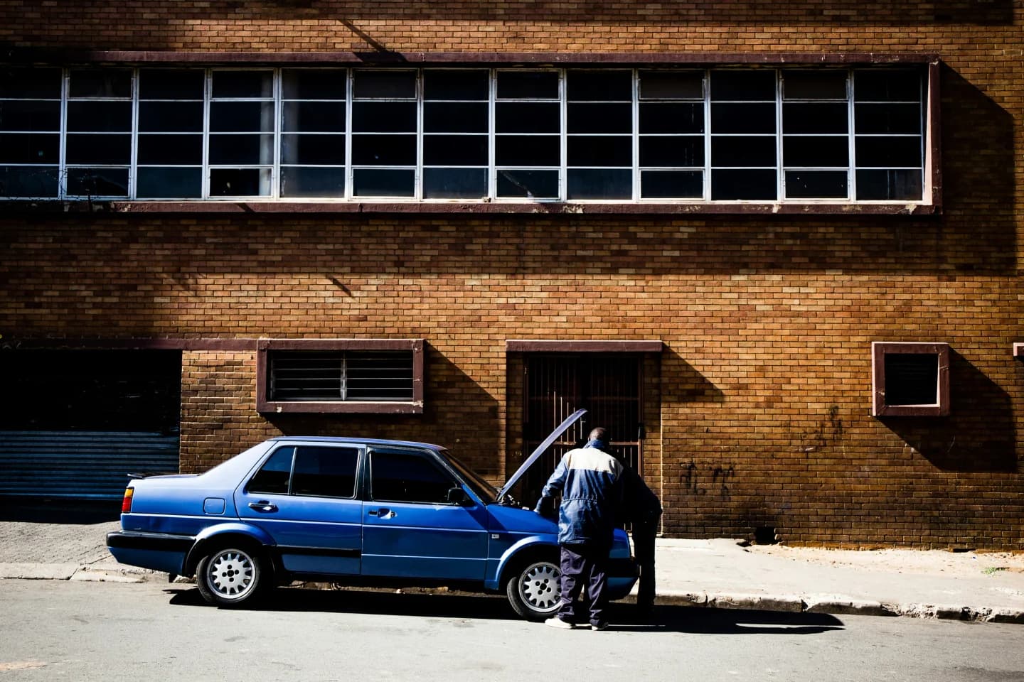 Vehicle fleet preparation workshop in Maboneng, Johannesburg